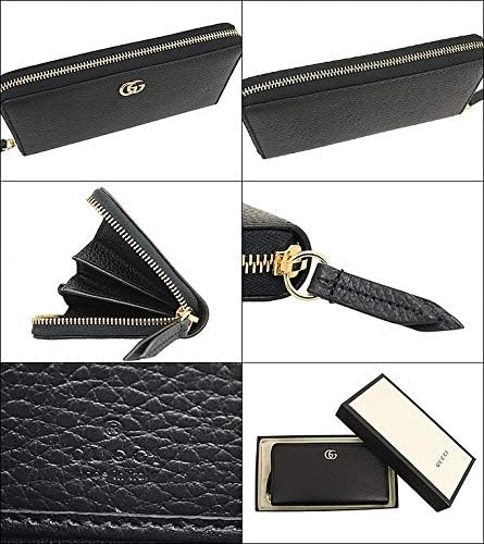 Amazon | [グッチ] 財布(長財布) 456117 CAO0G ブラック プチ GG